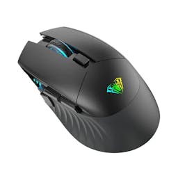 Aula SC520 RGB Dual Mode 2.4G Wireless/Type-C Wired Gaming Mouse (Black)