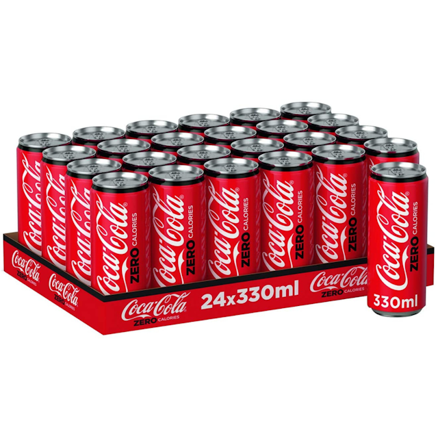 Coca-Cola Zero | 330ml (24 cans)