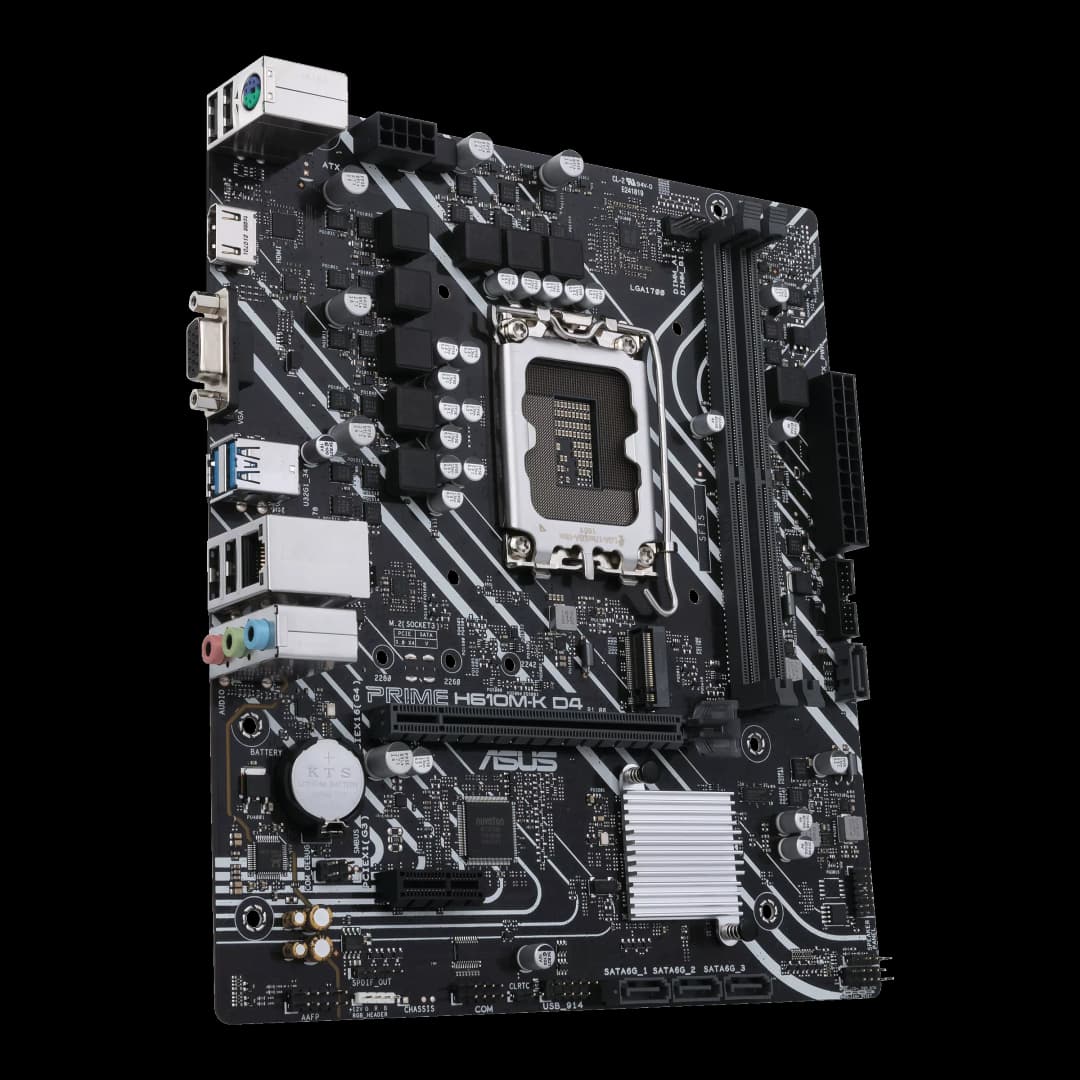 ASUS Prime H610M-K D4 Micro ATX Motherboard
