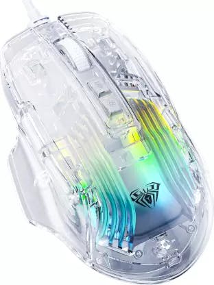 Aula S80 Wired Optical Transparent Gaming Mouse