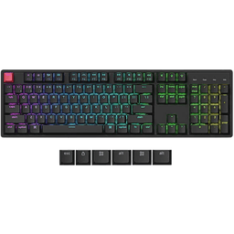 Keychron K10 V2 QMK/VIA Wireless Mechanical Keyboard | Full Size Hot-Swappable RGB Aluminum Frame