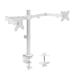 Inplay KMT-2 Dual Monitor Arm Adjustable Mount Fits 13"-27" Screens