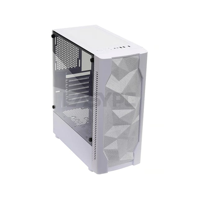 Inplay Meteor 03 White ATX Tempered Glass Case