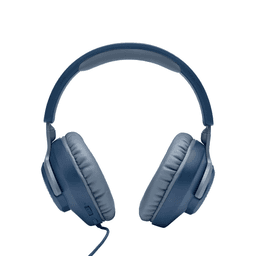 JBL Quantum 100 Blue Wired Gaming Headset I Over-Ear, Universal Compatibility, Affordable