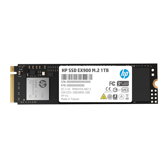 HP PCle Gen3 x 4 SSD EX900 1TB