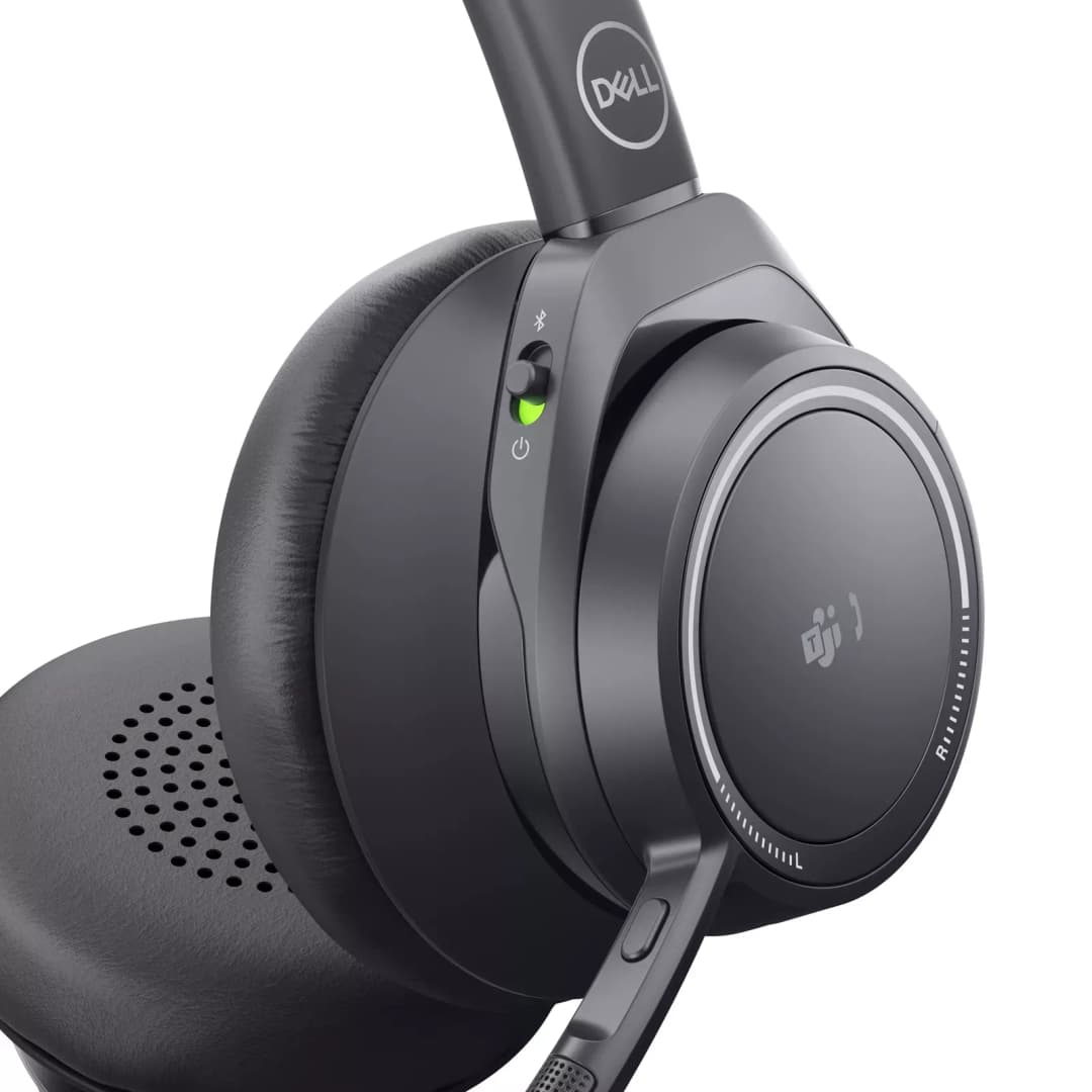 Dell WL7022 Premier Wireless ANC Headset I Noise-Cancelling, Dual Connectivity, All-Day Comfort
