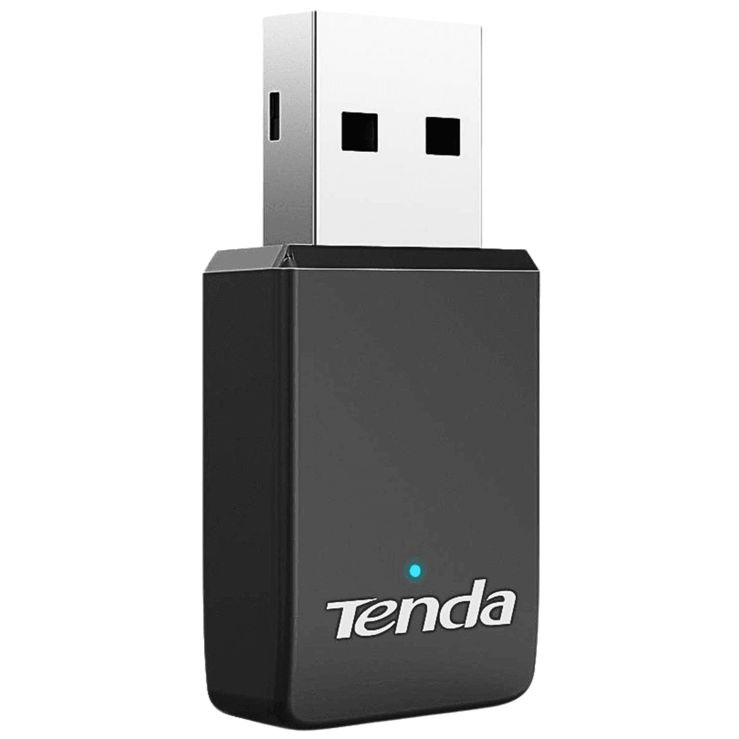Tenda U9 AC650 Dual Band USB Wi-Fi Adapter 433+200Mbps MU-MIMO Auto-Install Mini Dongle PC