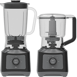 Asahi BL-808 2-in-1 Blender Food Processor | 500W 1.25L Smart Blend with 0.5L Chopper