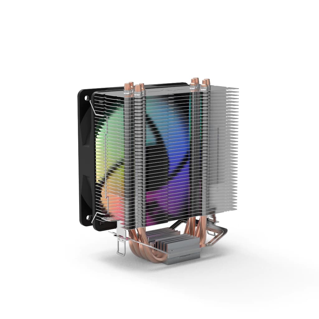 Inplay S40 ARGB CPU Cooler – 4 Copper Heatpipes, 150W TDP, Intel/AMD Compatible