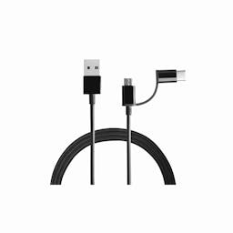 Xiaomi Mi 2-in-1 Micro USB to Type C USB Cable SJX02ZM | Black