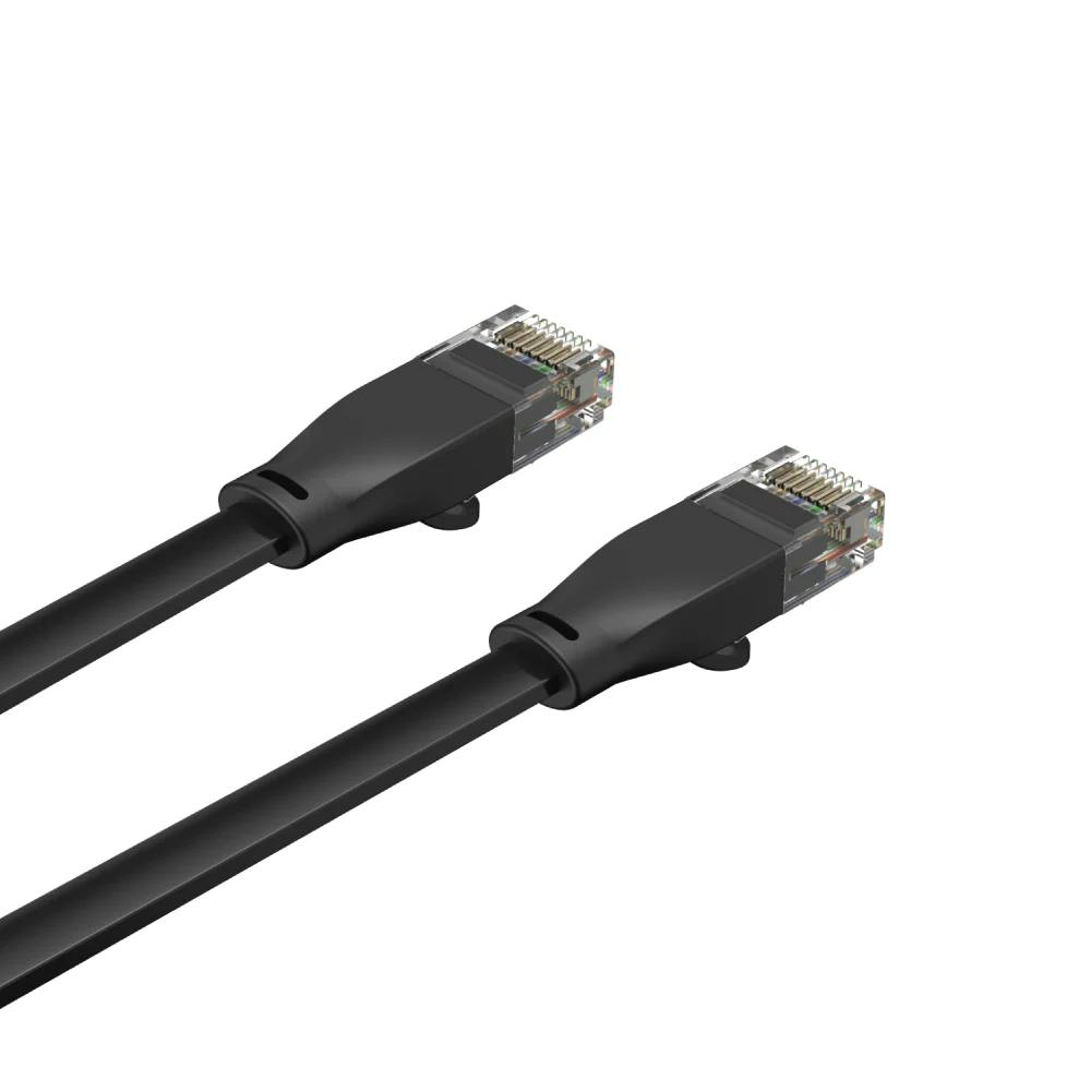 Unitek C1811GBK Cat 6 UTP RJ45 Flat Ethernet Cable 3M