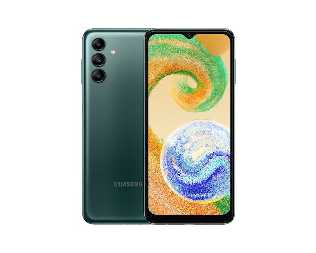 Samsung GALAXY A04s Green 128GB Smartphone SM-A047FZGHPHL