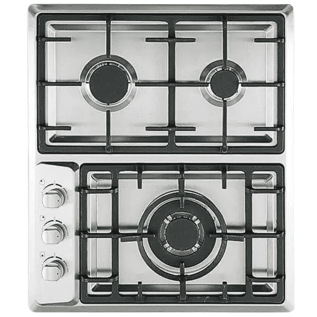 La Germania HC-6003 Built-In Gas Cooktop 3 Burner Hob | Italian Design, Professional Cooking