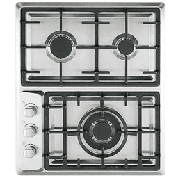 La Germania HC-6003 Built-In Gas Cooktop 3 Burner Hob | Italian Design, Professional Cooking