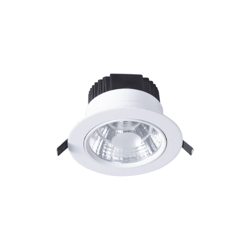 Landlite DL01-110-09W 9W Indoor LED Downlight | Recessed Slim Panel, Warm/Cool White, 650lm
