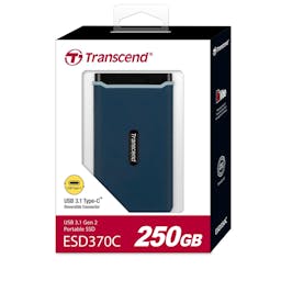 Transcend TS250GESD370C 250GB, USB 3.1 Gen 2, military-Grade Shockproof, R/W 1050mbps, type-C