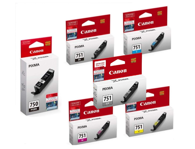 Canon Individual Cartridges PGI-750 / CLI-751 Series