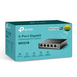 TP-Link SG105E 5-Port Gigabit Unmanaged Pro Switch | QoS, Vlan, IGMP and Link Aggregation