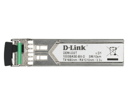 D-Link Gigabit 1000Base-BX-D Simplex LC Single-mode SFP Mini-GBIC Transceiver Up to 10km (DEM-330T)
