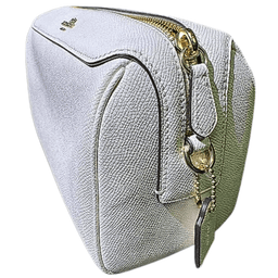 Coach F76629 Bennett Crossbody Bag with Chain Strap & Card Slots | White
