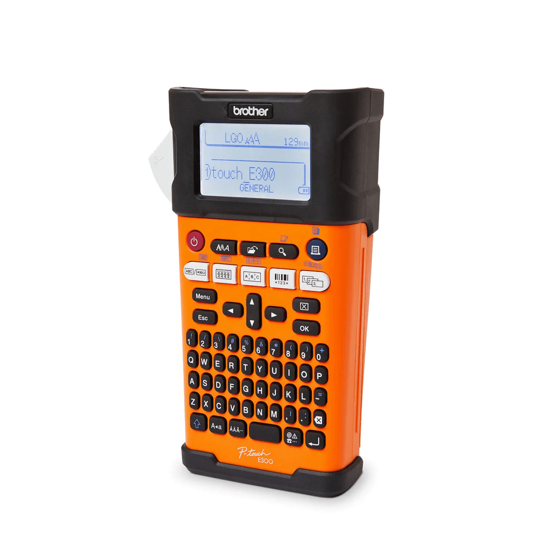 Brother Industrial Label Printer Kit PT-E300VP I Advanced Professional Labeling System
