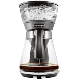 De’Longhi ICM-17210 Clessidra Coffee Maker 10-Cup | Drip & Pour-Over, ECBC Certified, Glass Carafe