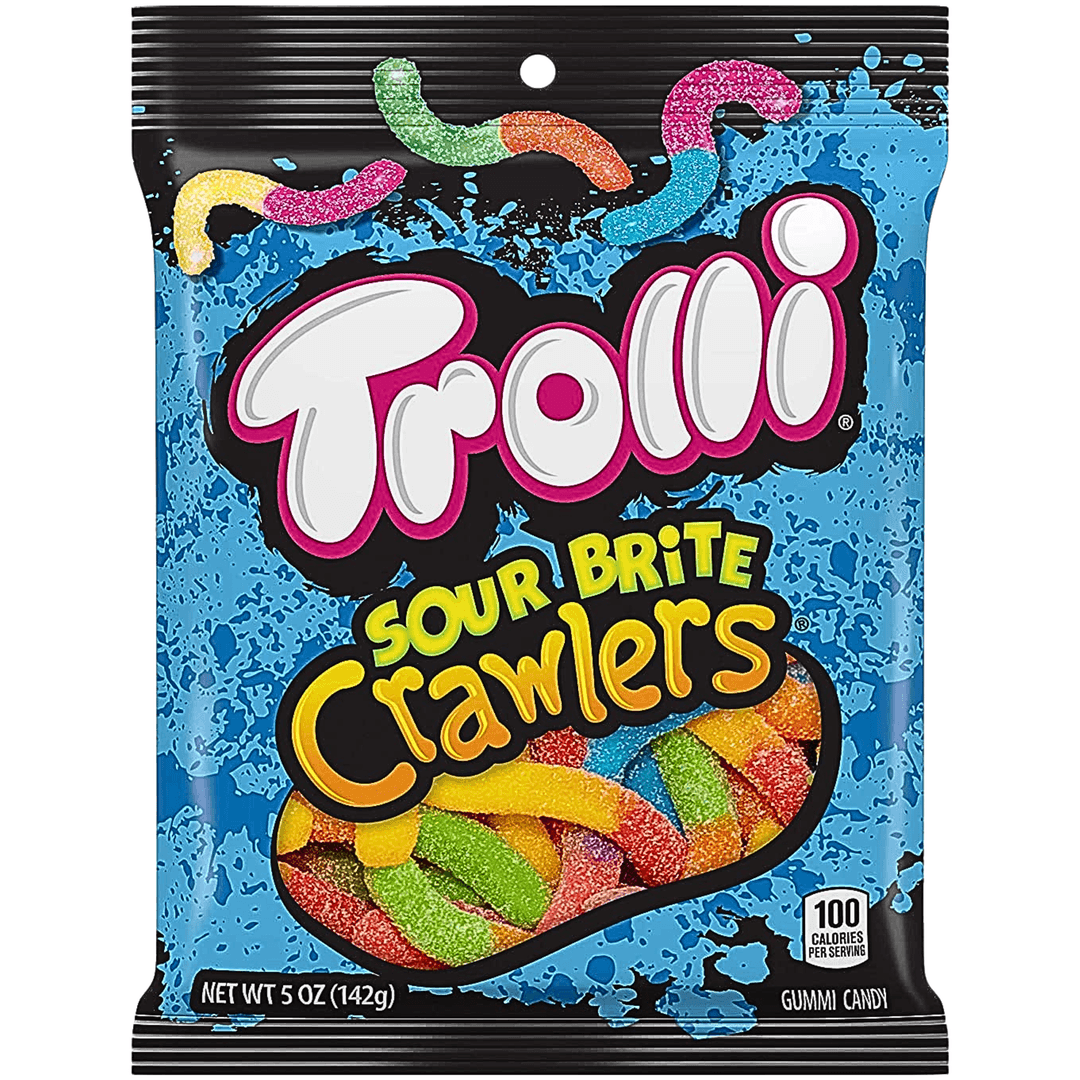 Trolli TSBGC Sour Brite Gummy Candy | Sweet and Sour Snacks