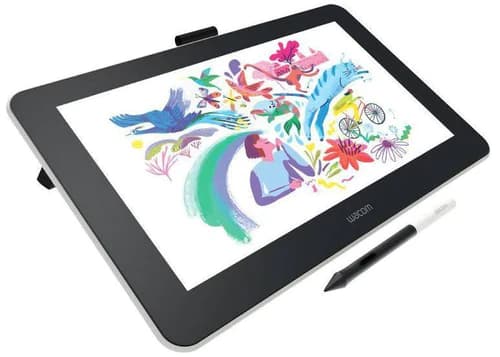 Wacom One Creative Pen Display | 13.3" Screen, Battery-Free Pen, Natural Surface Feel