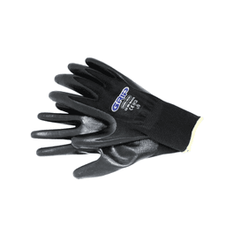 GRIP GNC1001 Nitrile Coated Work Gloves Anti-Slip | Oil-Resistant Durable Safety Gloves