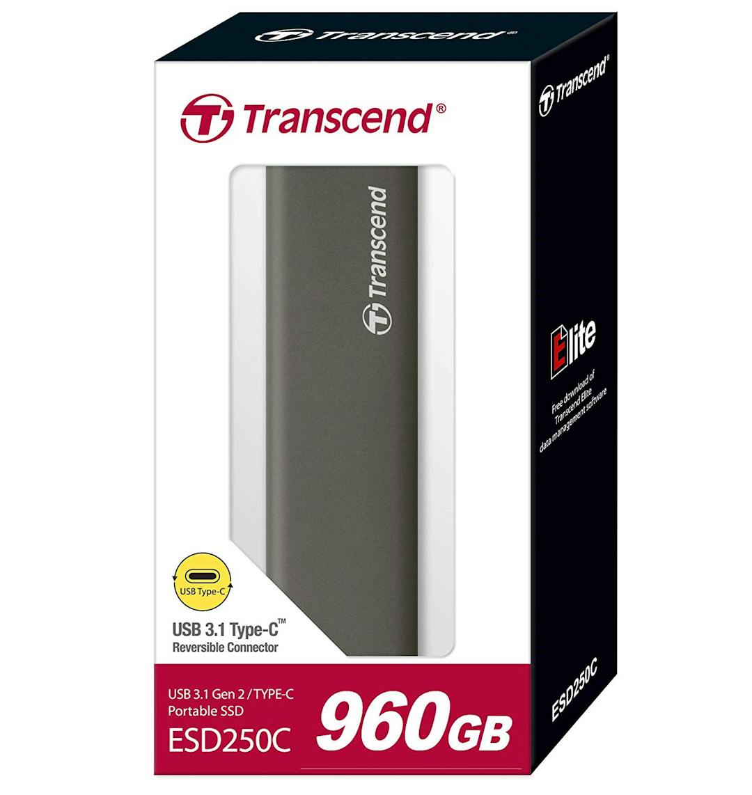 Transcend TS960GESD250C 960GB, USB 3.1 Gen 2, Type C