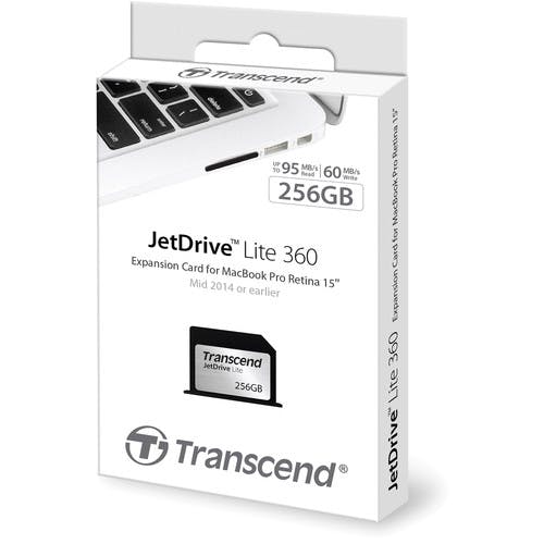 Transcend 256GB JetDrive Lite 360 Flash Expansion Card (TS256GJDL360)