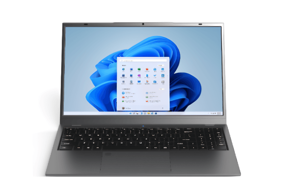 Ningmei NL500-12P165 15.6" Slim IPS Laptop – Intel 12th Gen, 16GB RAM, 512GB SSD, Windows 11 Pro, Graphite Grey