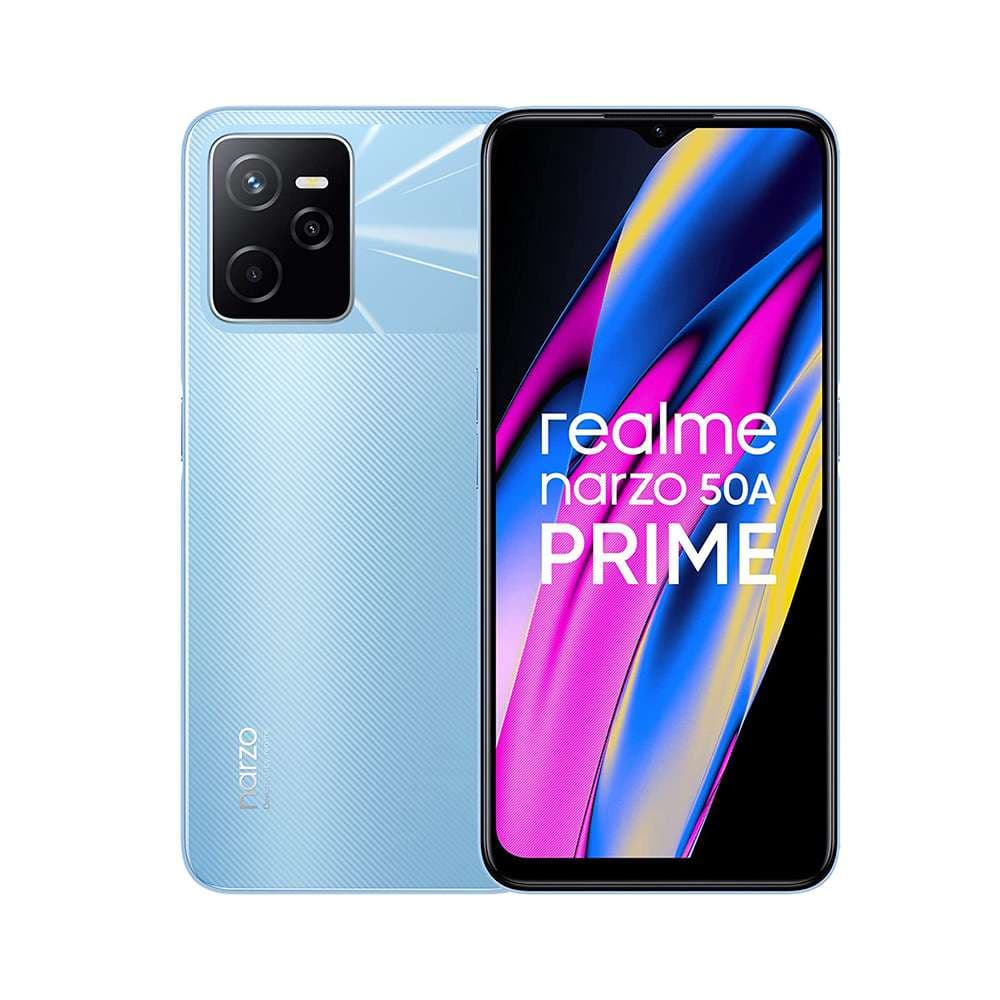 REALME Narzo 50A Prime (4GB + 128GB) 6.6" FHD+ Display Smartphone-BLUE