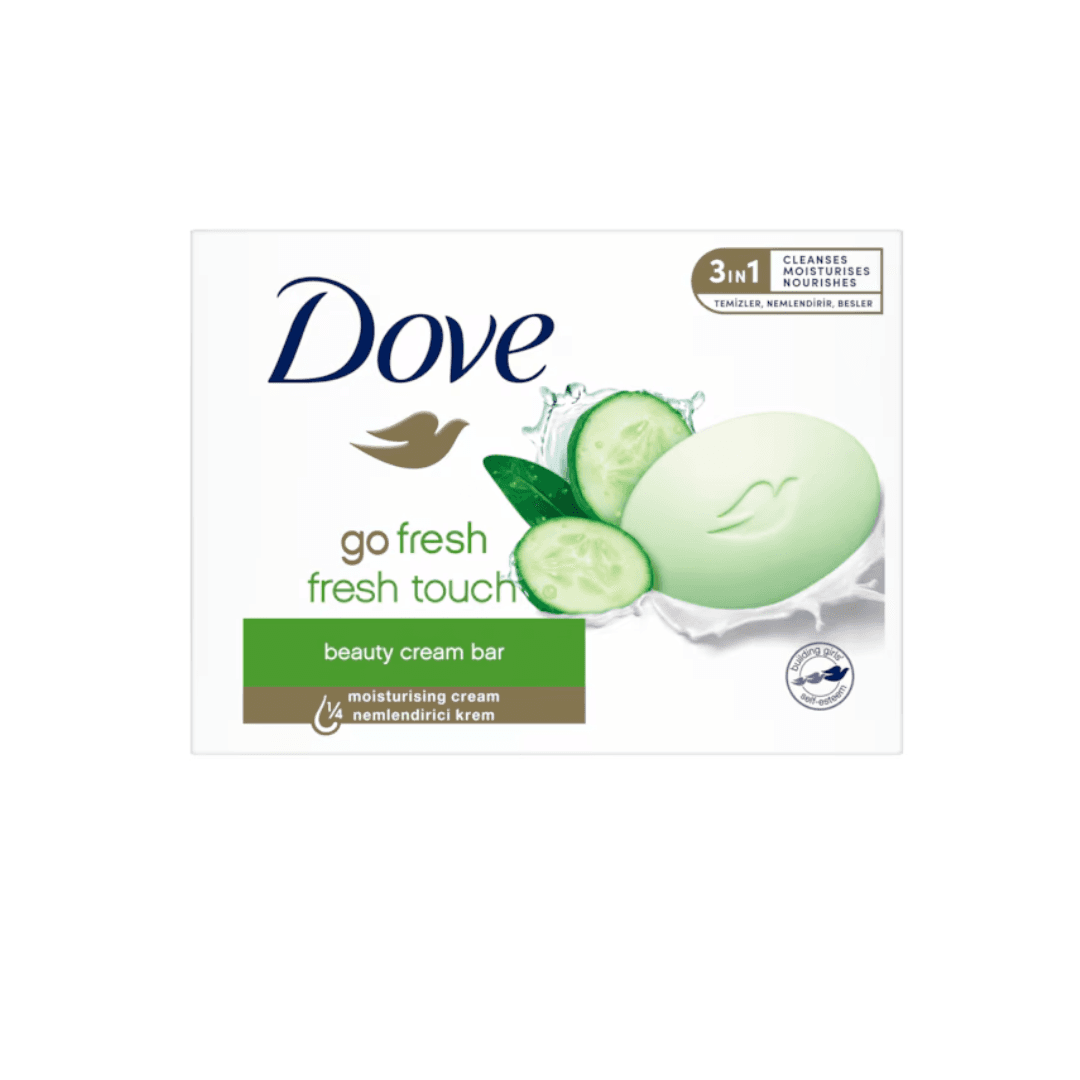Dove Go Fresh Fresh Touch Beauty Cream Bar – Cucumber & Green Tea | Moisturizing Cream