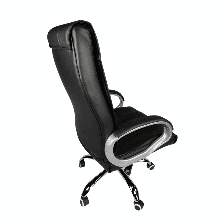 Gentleprince Zamora Full Back Executive Office Chair LT-320A | Pneumatic Height | Black