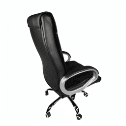 Gentleprince Zamora Full Back Executive Office Chair LT-320A | Pneumatic Height | Black