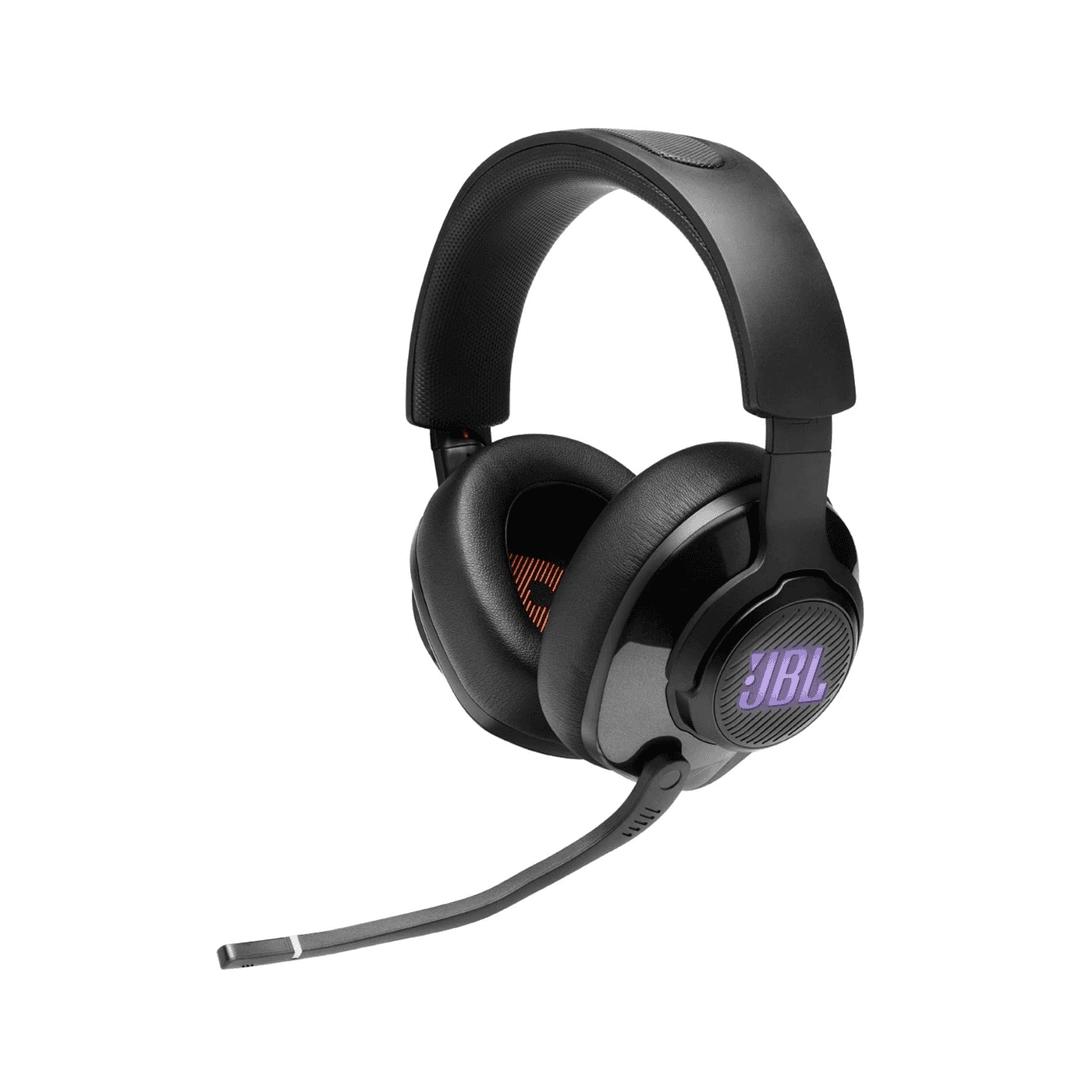 JBL Quantum 400 Black USB Gaming Headset I Over-Ear PC Gaming, Game-Chat Dial, Wired