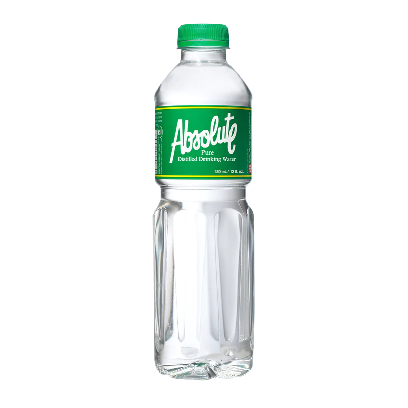Absolute Pure Distilled Water | 350ml (35 pcs/box)