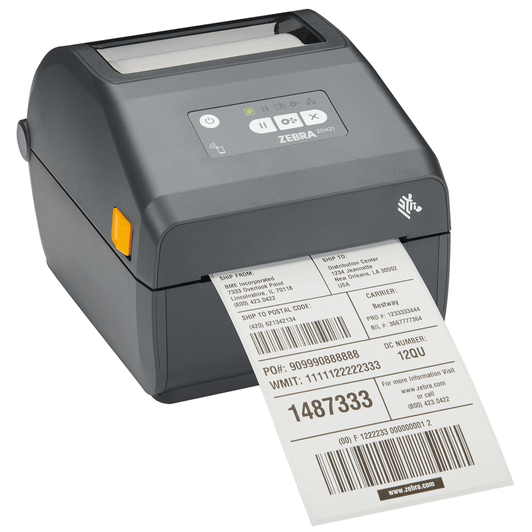Zebra ZD421 4-inch Desktop Barcode Printer