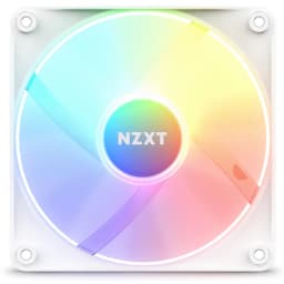 NZXT F120 RGB Core 120mm Hub-Mounted Fan White RF-C12SF-W1