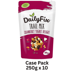 DailyFix Cranberry Yogurt Delight Trail Mix | Premium Nuts, Cranberries & Yogurt Drops | 250g
