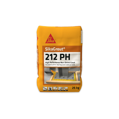 SikaGrout 212 PH Non-Shrink Cementitious Grout | 25kg High-Strength, Precision Grouting Compound