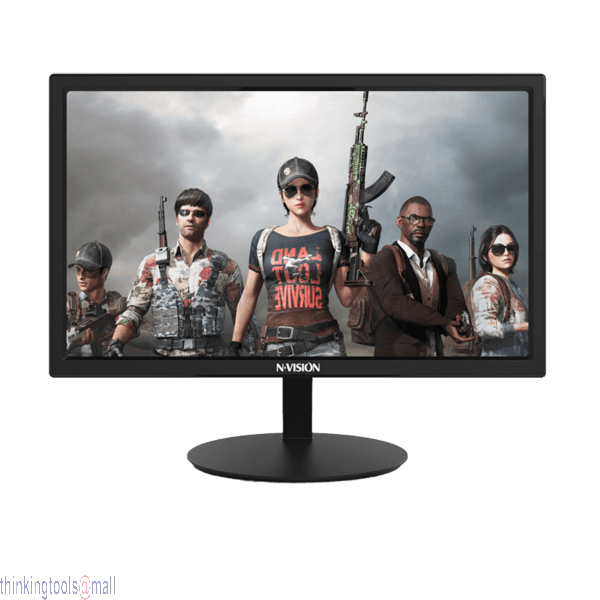 Nvision H22V6 21.5" LED Monitor | Full HD 1080p Display, 60Hz Refresh Rate, HDMI + VGA Input