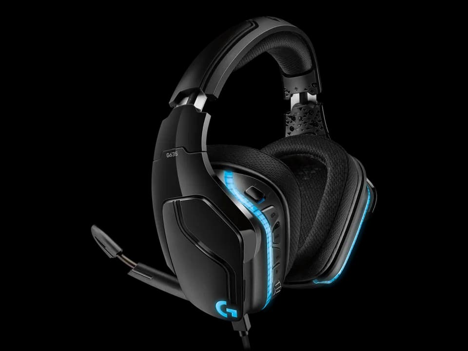 Logitech G633s 7.1 Surround Sound LIGHTSYNC Gaming Headset