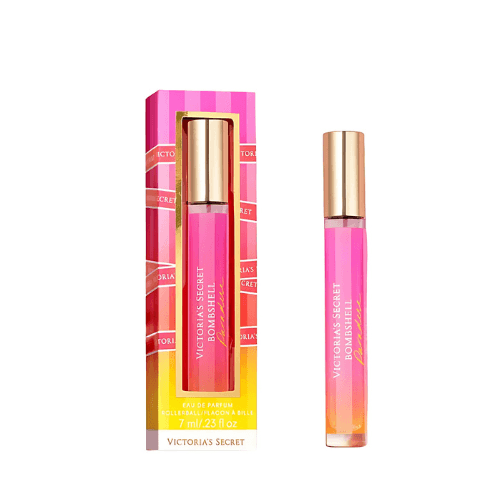 Victoria’s Secret Bombshell Paradise EDP Rollerball 7ML Fruity Floral Perfume with Grapefruit Pineapple