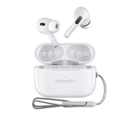 Promate HarmoniPro HiFi BT V5.3 True Wireless High-Definition Earphone with 30 Hours Playback and Siri/Google/Bixby Voice Assistant Support