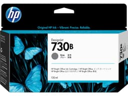 HP 730B Gray DesignJet Ink Cartridge (130ml) 3ED44A