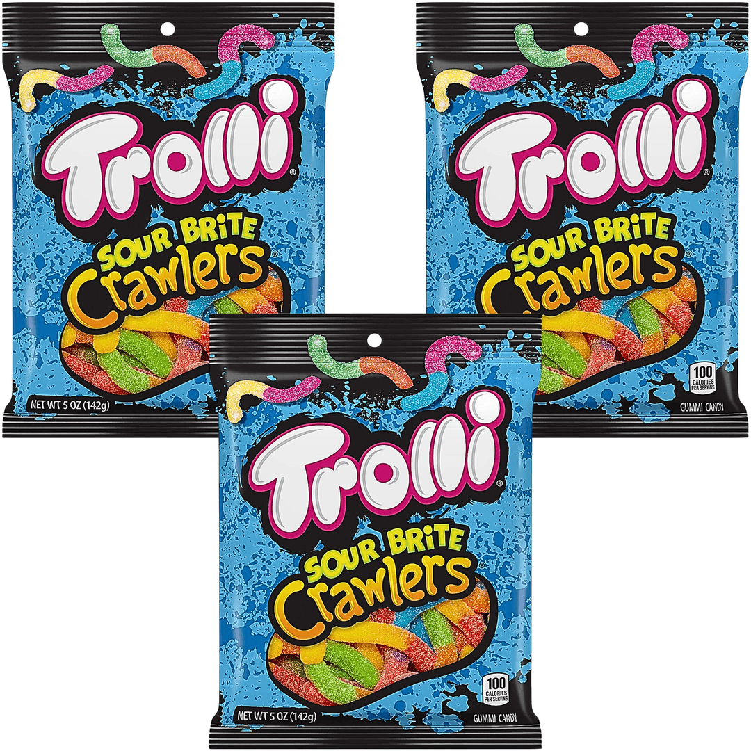 Trolli TSBGC Sour Brite Gummy Candy | Sweet and Sour Snacks