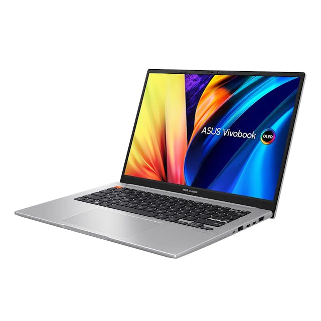 ASUS Notebook Vivobook S14 (Neutral Grey) Intel Core i7-12700H (Intel Evo) 14" 2.8K (2880 x 1800) OLED 90hz 8GB DDR4 on board + 8GB DDR4 SO-DIMM 512GB SSD Shared Windows 11 Home | Office Home and Student 2021 included
