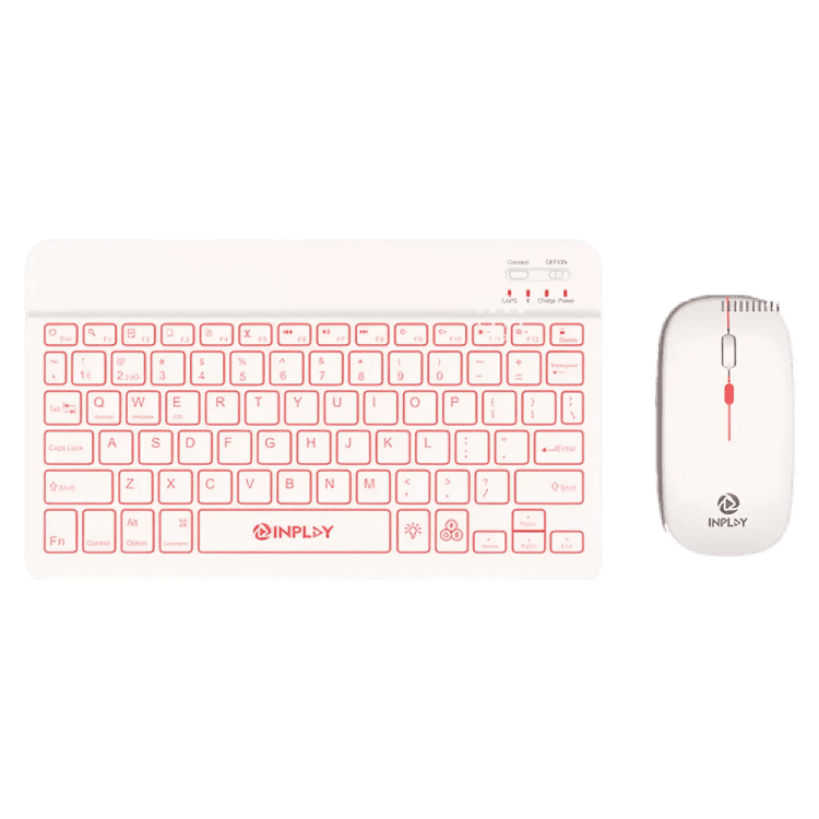 Inplay STX-B180 Rechargable Wireless Bluetooth Type-C Keyboard & Mouse Bundle